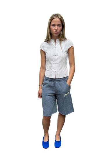 CAMISA RAYAS APLIQUE ALAMARES - Blanco / Negro de Zara