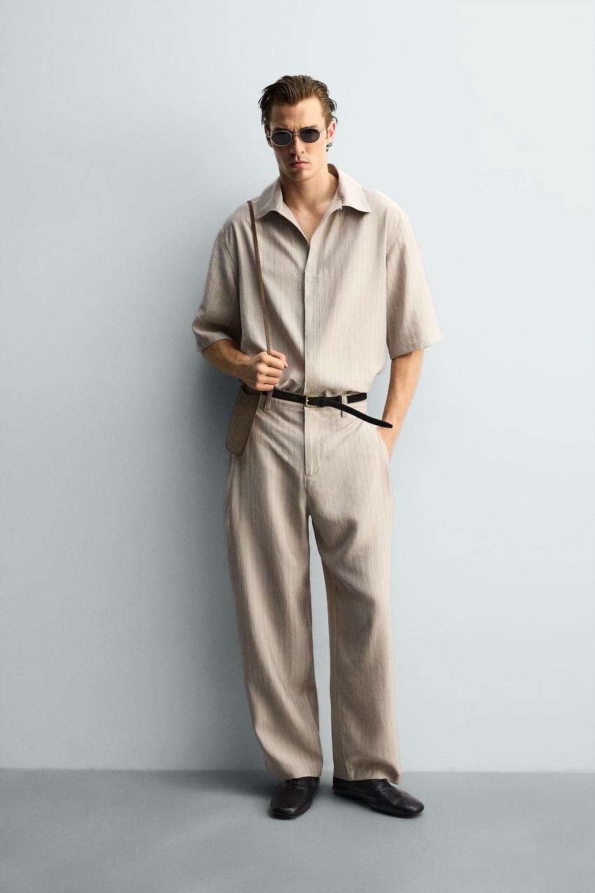 flowy dress shirts FLOWY OVERSIZED BLOUSE IN SILK COTTON