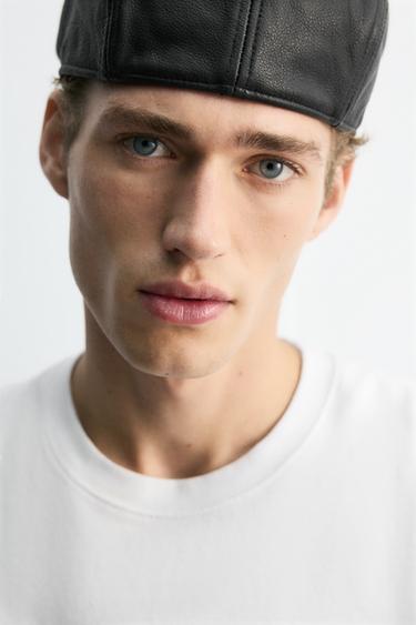 Zara RELAXED FIT POCKET T-SHIRT - White