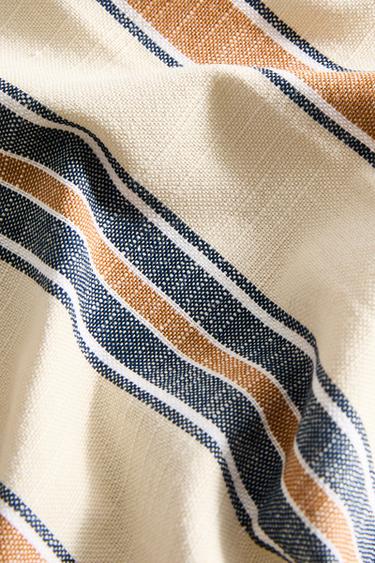 PACK OF STRIPED DYED THREAD NAPKINS - Blue by Zara - Image 3