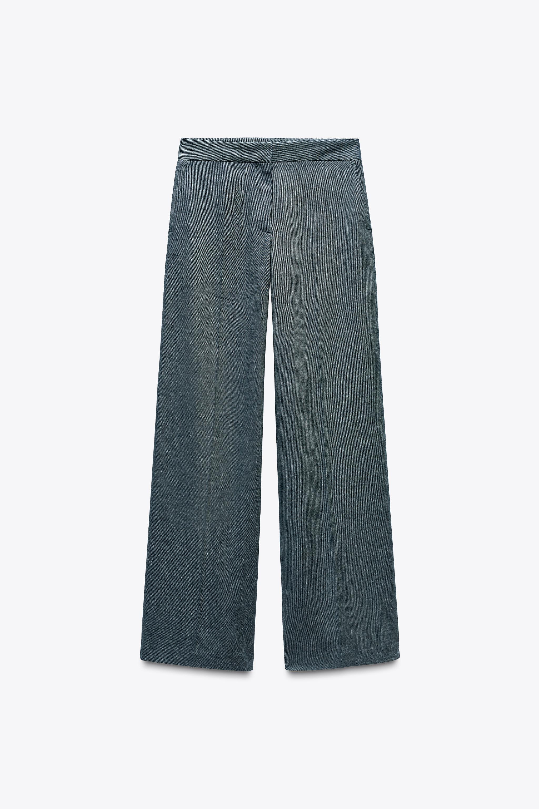 STRAIGHT FIT パンツ - ブルー/インディゴ | ZARA Japan / 日本