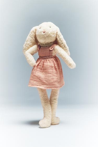 RABBIT SOFT TOY - Oyster-white by Zara - Image 5