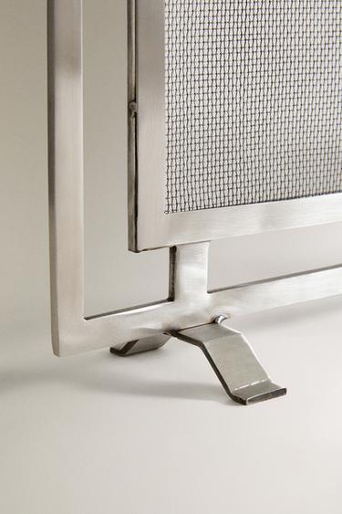 PARE-ÉTINCELLES ACIER CHEMINÉE - Argent de Zara - Image 3