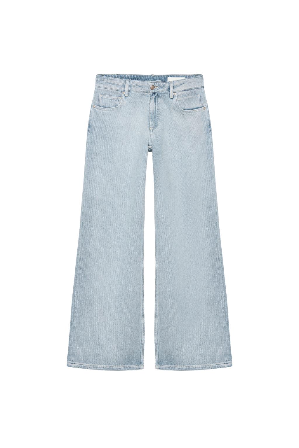 ZW COLLECTION LOW-RISE WIDE LEG JEANS - image 4