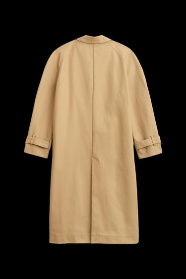 GERADER TRENCHCOAT – LIMITED EDITION - grau-beige von Zara