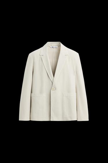 BLAZER ANZUG RELAXED FIT - Cremefarben von Zara - Bild 0