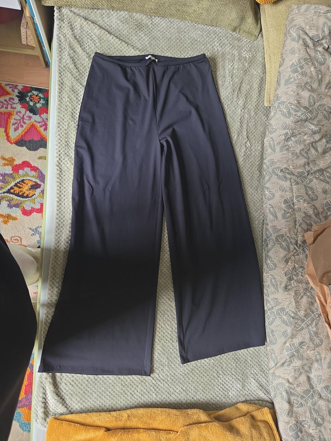 SOFT WIDE-LEG TROUSERS - Image 3