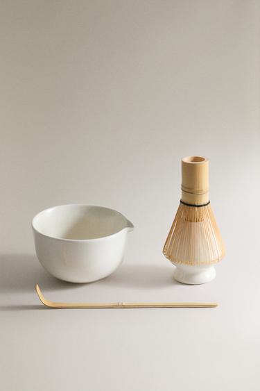 STONEWARE MATCHA TEA SET - Cream by Zara