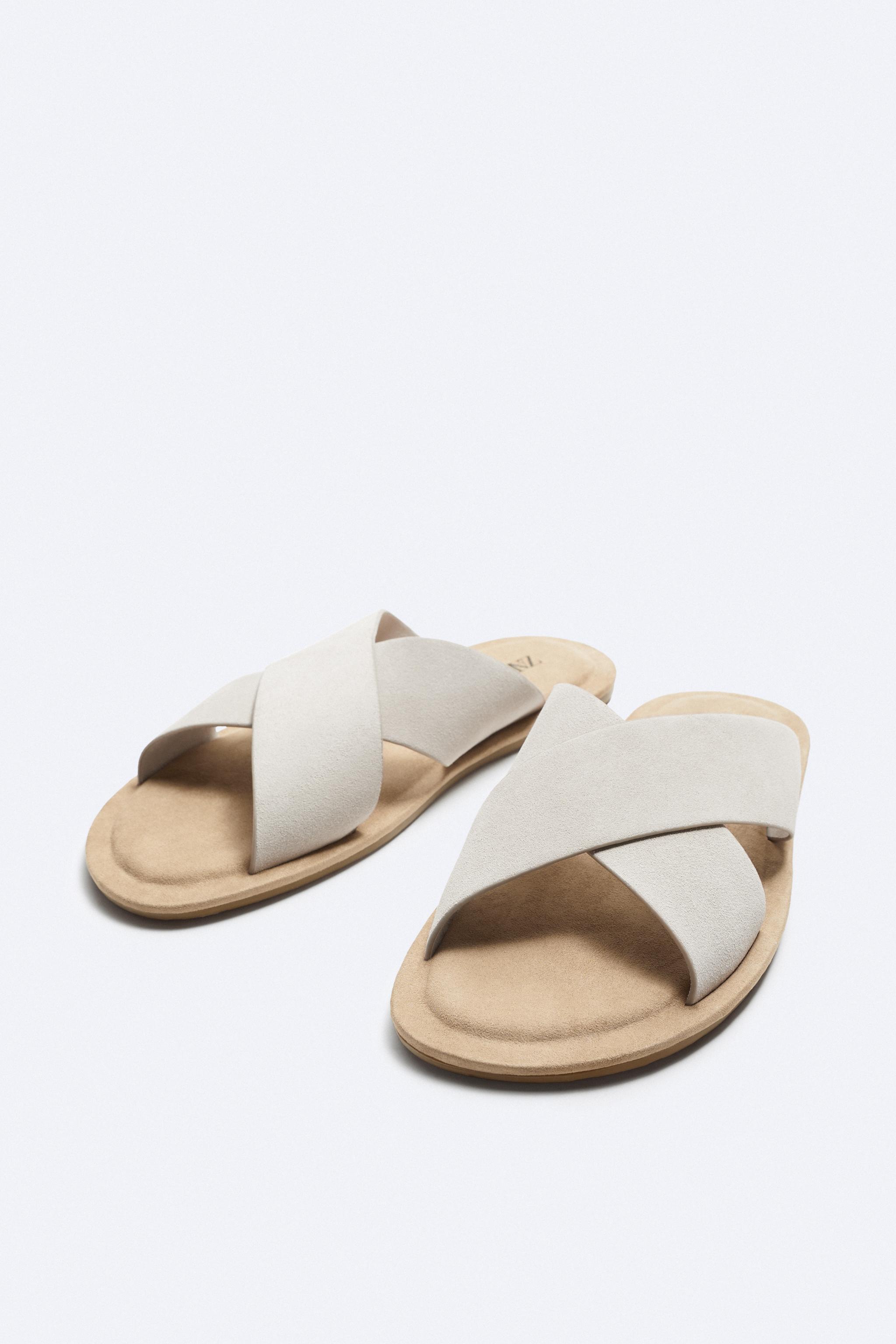 Zara mens sale sandals 217