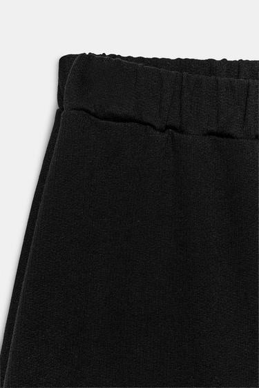 PANTALON LARGE DROIT - Noir de Zara - Image 5