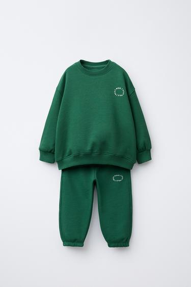 TOTAL LOOK SWEATSHIRT AND JOGGERS -  by Zara - Image 0