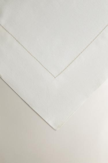 EMBROIDERED FRUIT TABLECLOTH - Ecru by Zara - Image 2