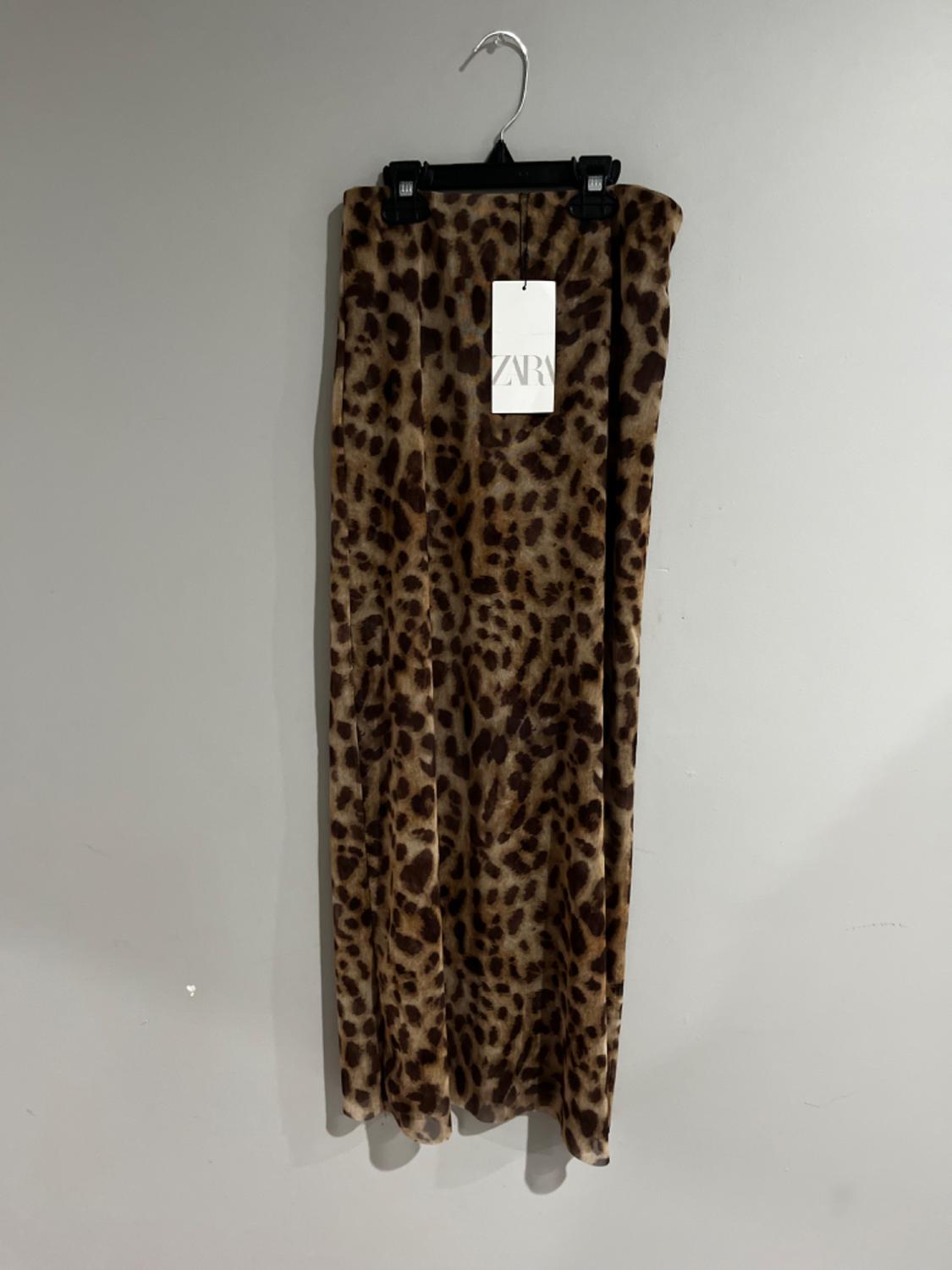 PRINTED TULLE SKIRT