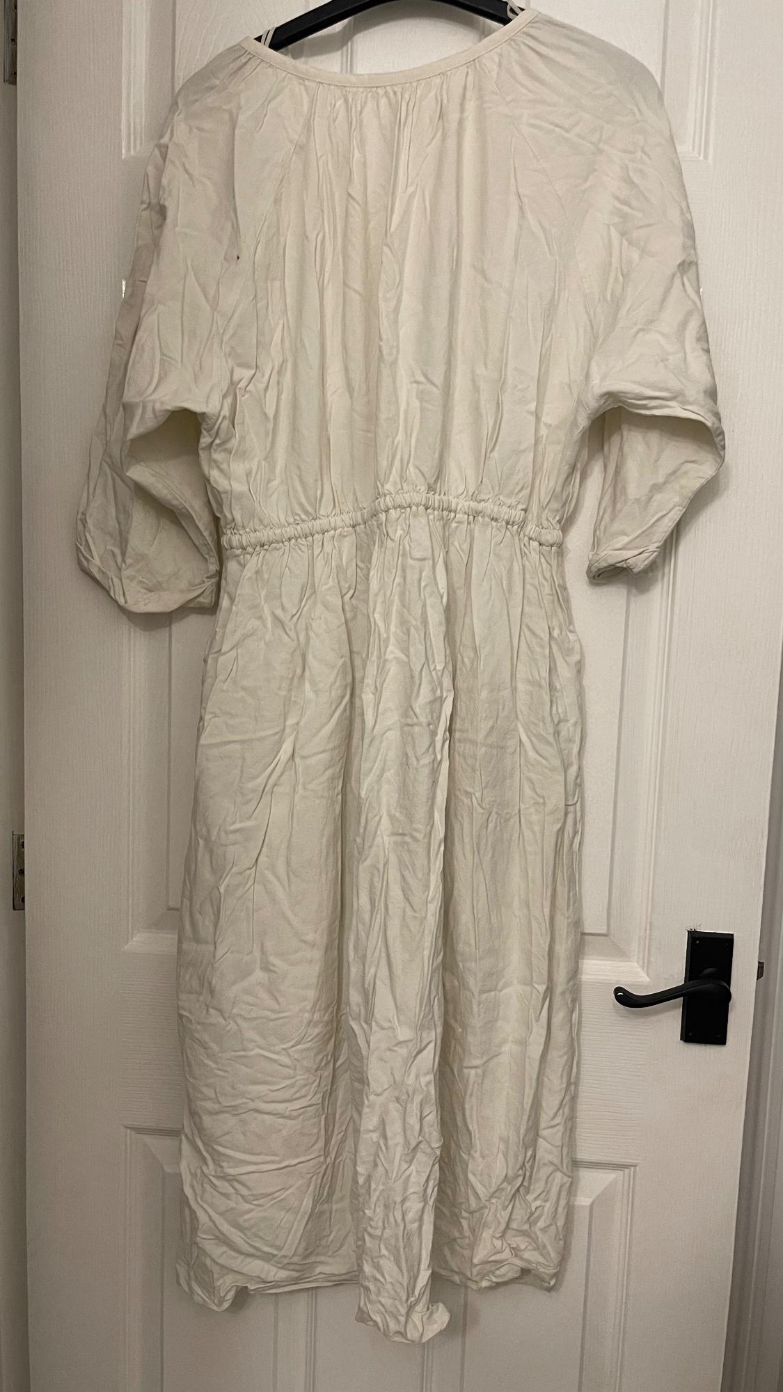 MIDI DRESS WITH POCKETS - Image 2