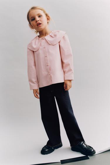 CAMISA CUELLO BOBO - Rosa de Zara