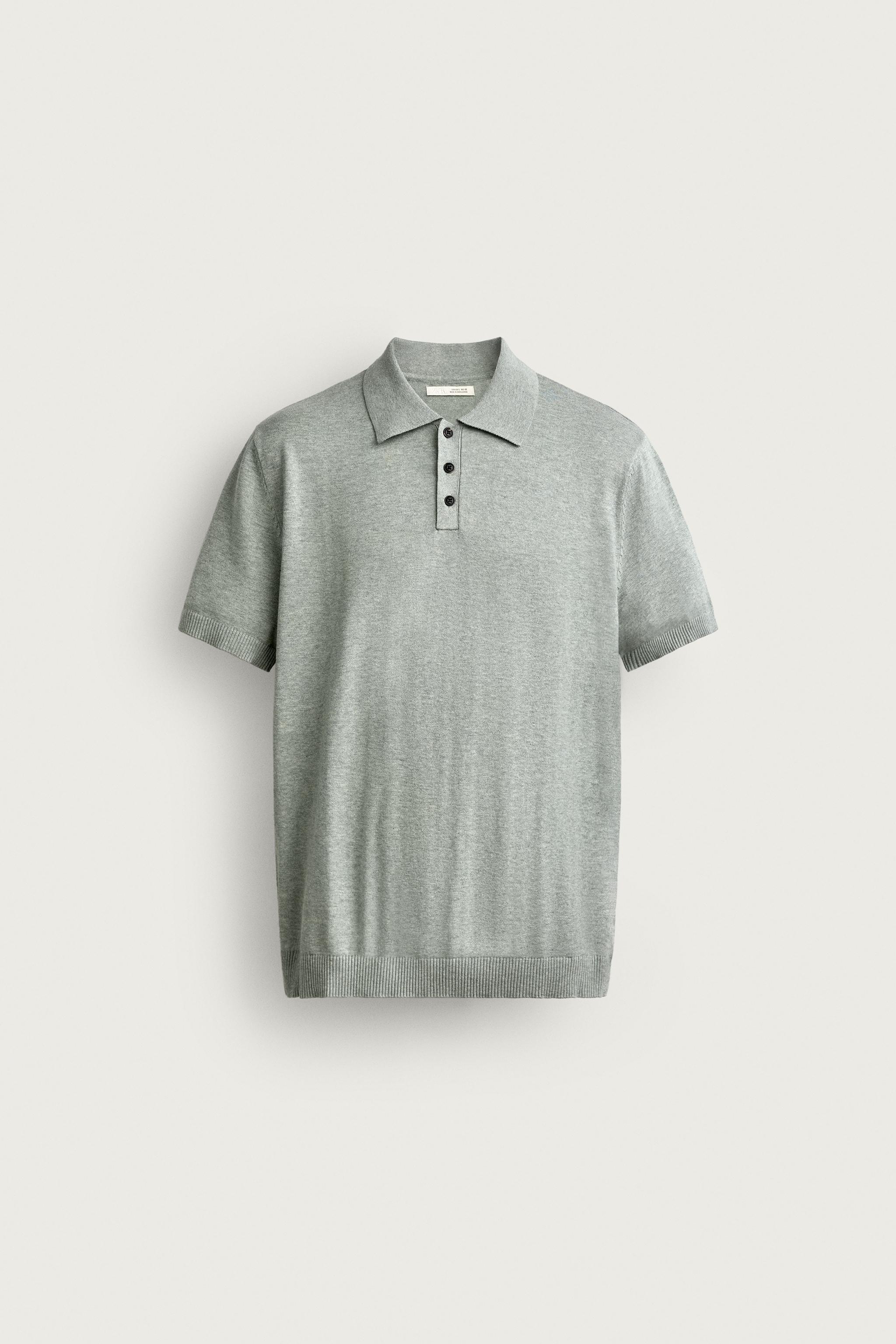 REGULAR FIT TEXTURED KNIT POLO
