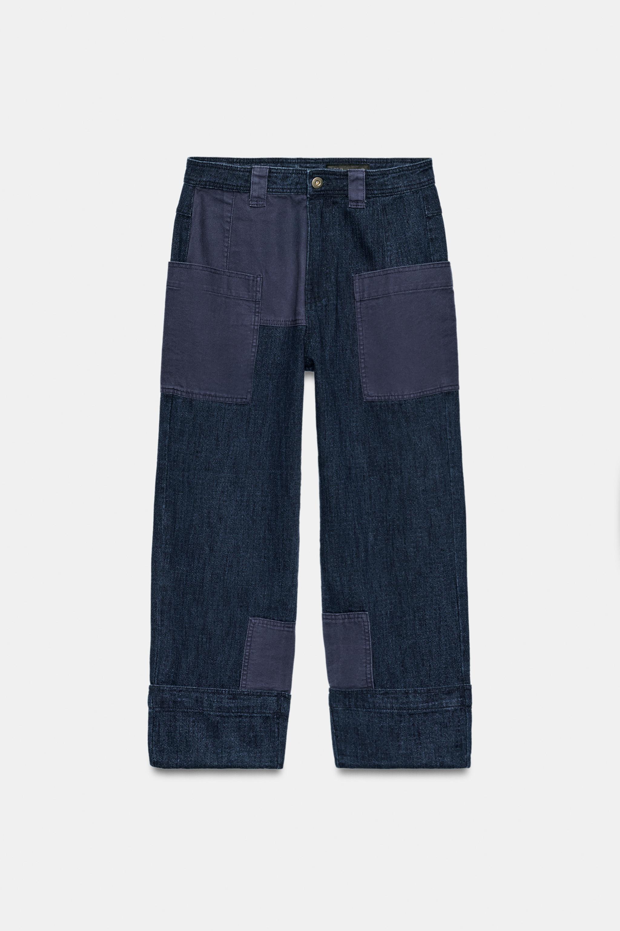 ZW COLLECTION COMBINATION POCKET PANTS