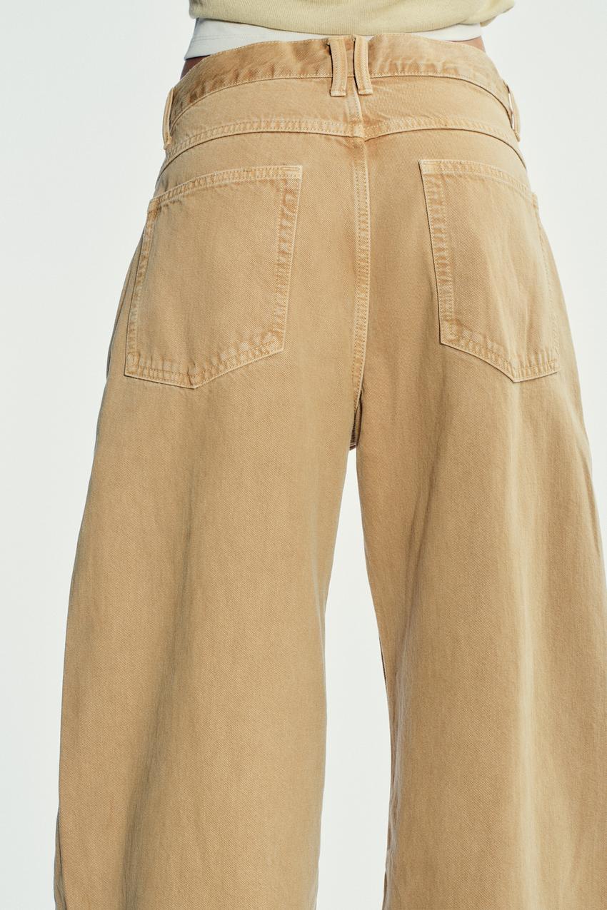 TRF BAGGY LOW-RISE JEANS