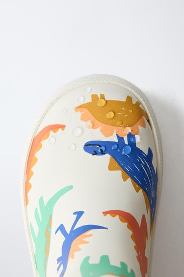 DINOSAUR WELLIES - White by Zara - Image 5