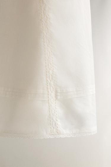 LACE SKIRT - Ecru by Zara - Image 2