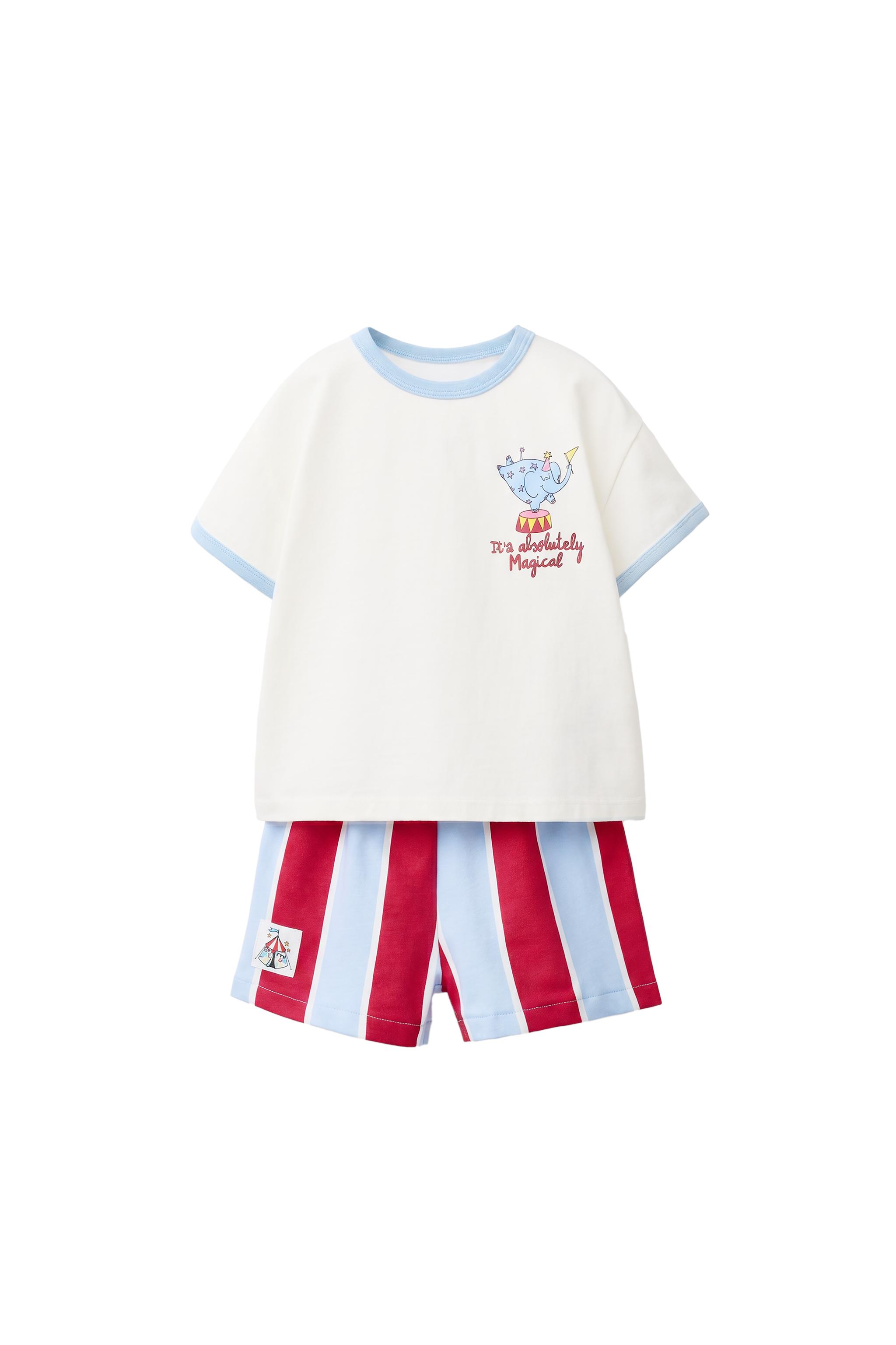 2-6歳 サーカス柄パジャマ - ブルー | ZARA Japan / 日本