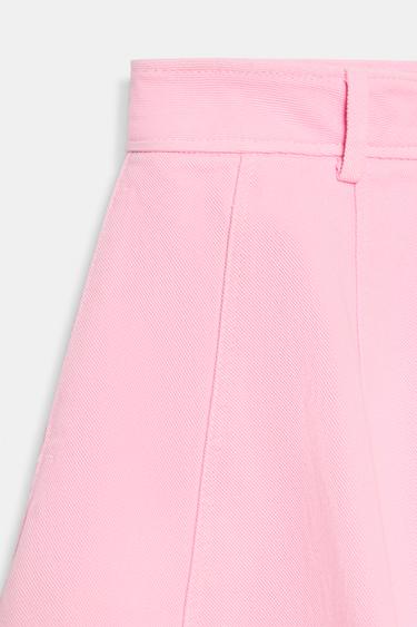 FLARED SKORT - Pink by Zara - Image 6