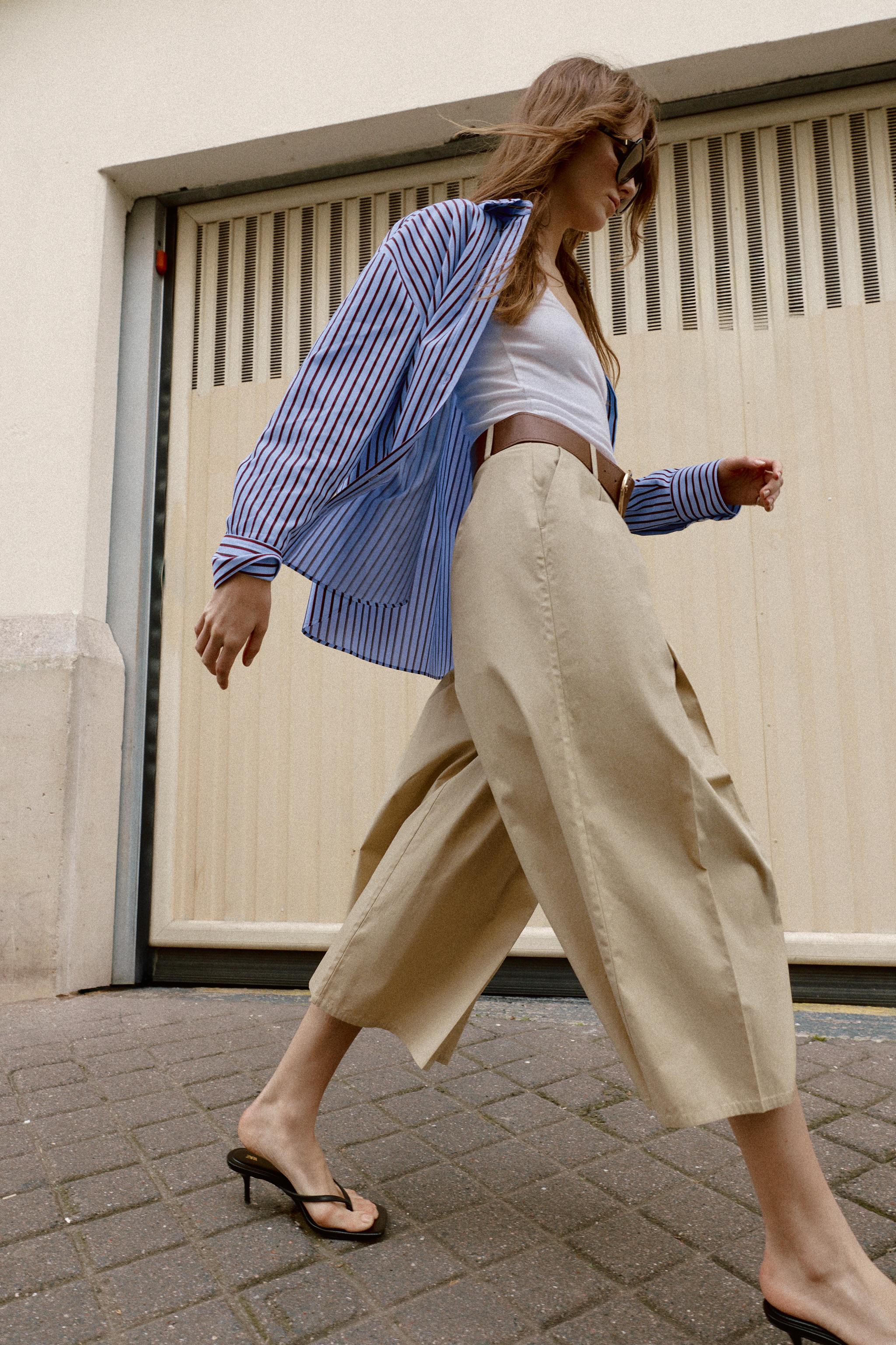 BELTED CULOTTES
