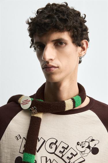 T-SHIRT GRAPHIQUES HARRY LAMBERT FOR ZARA X DISNEY - Marron de Zara - Image 4