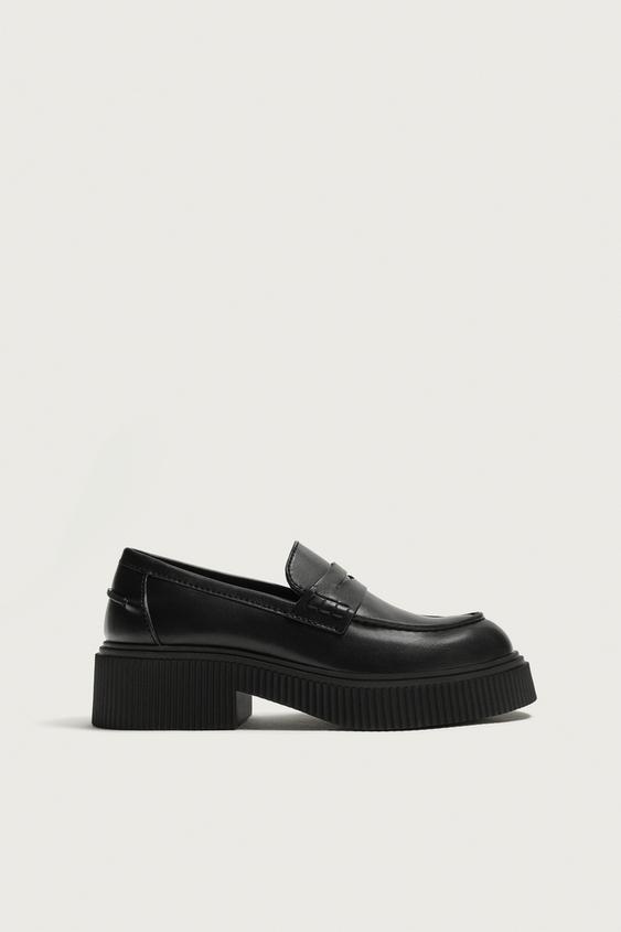 MOCASÍN VOLUMEN ANTIFAZ - Negro de Zara - Imagen 0