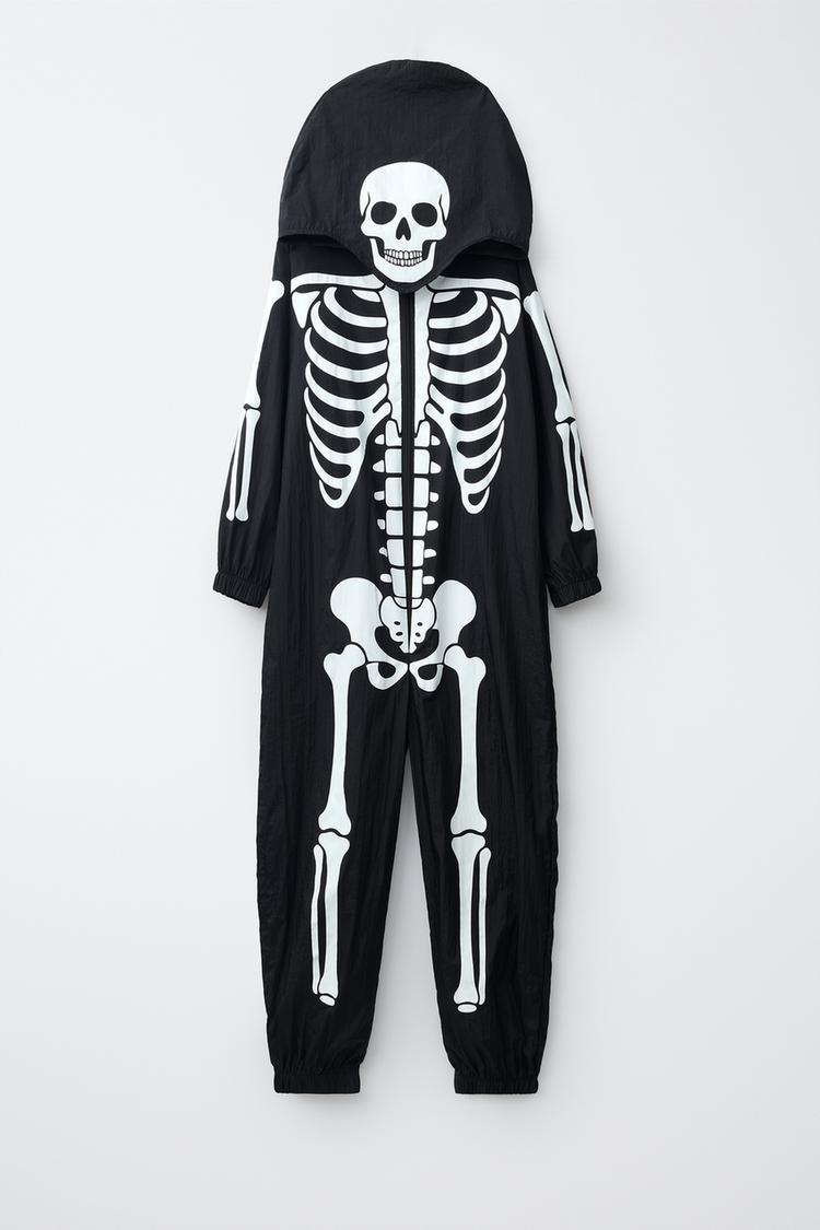DISFRAZ MONO ESQUELETO GLOW IN THE DARK