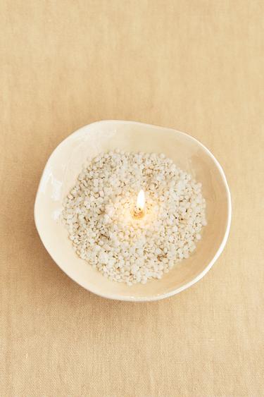 (200 G) SACRED WOODS SCENTED WAX PEARLS - Oyster-white by Zara - Image 5