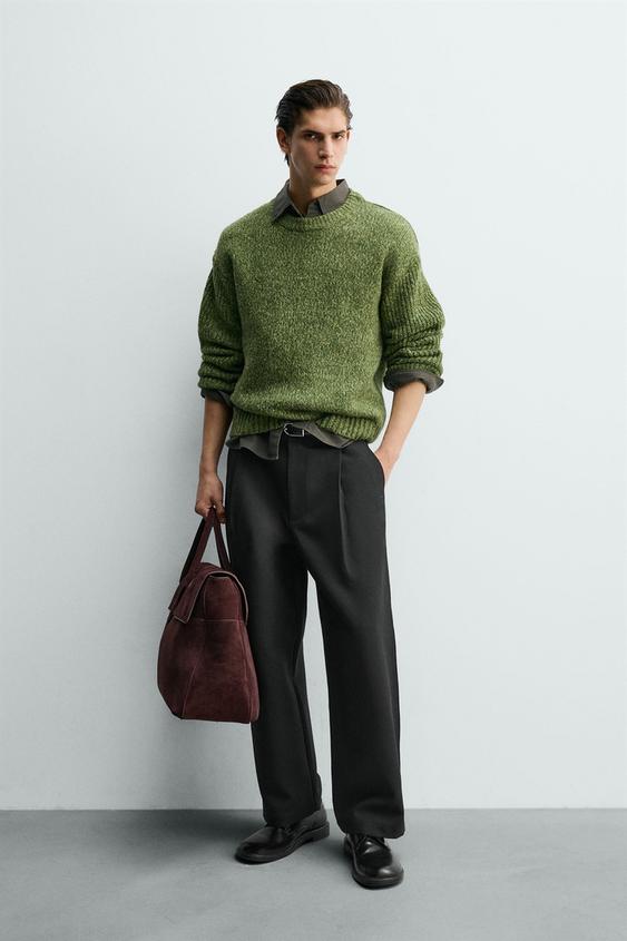 CABLE KNIT VOLUME JUMPER