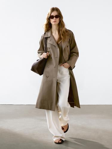 Gabardina clásica water repellent -  de Zara - Imagen 0