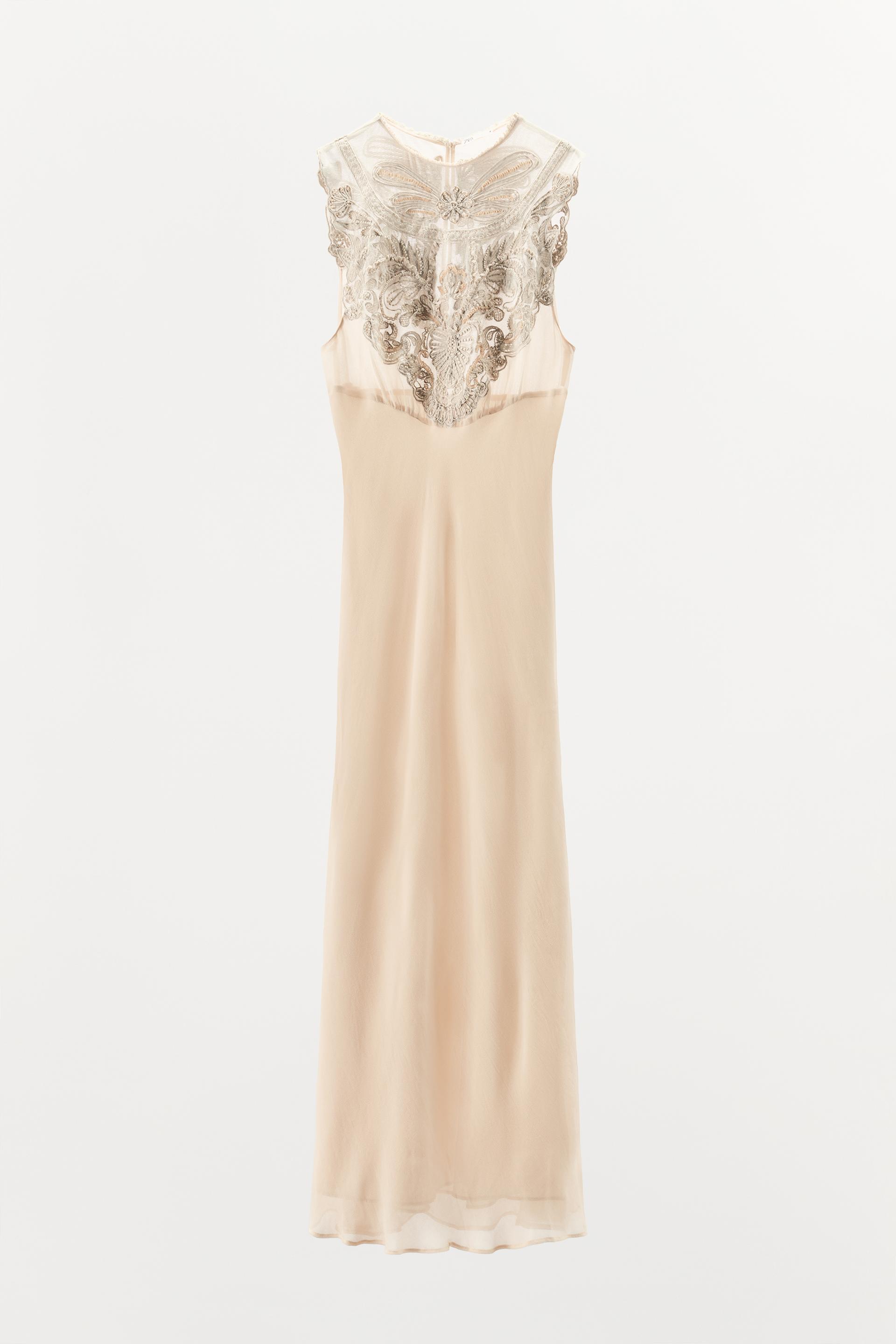 Beaded Embroidered Dress
