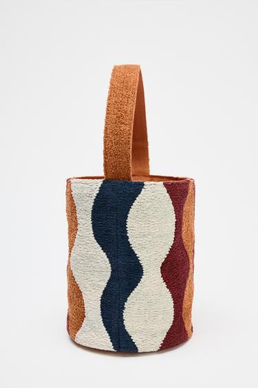 MINI SAC SEAU CYLINDRIQUE COULEURS - Multicolore de Zara - Image 3