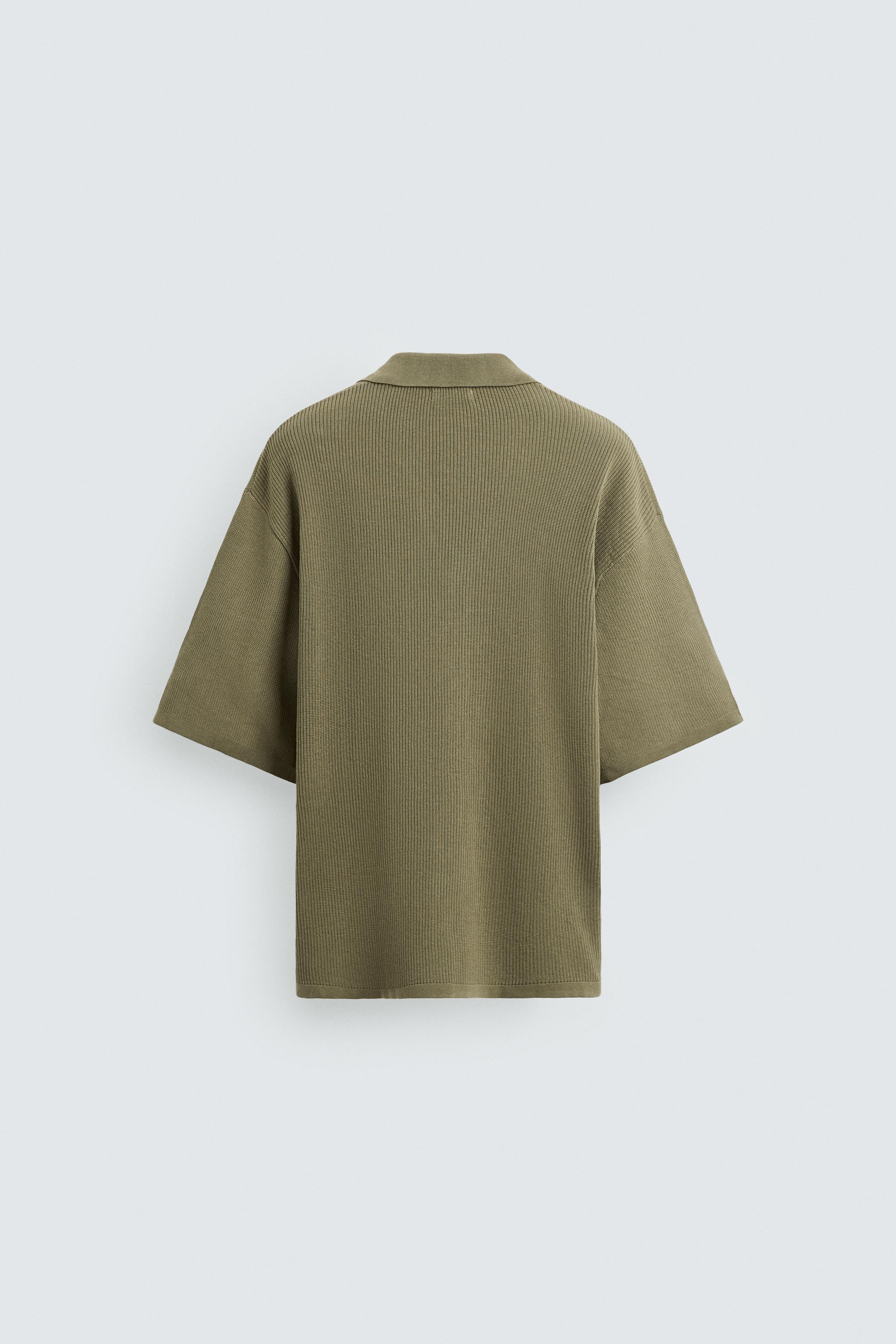 CHEMISE EN MAILLE STRUCTURÉE