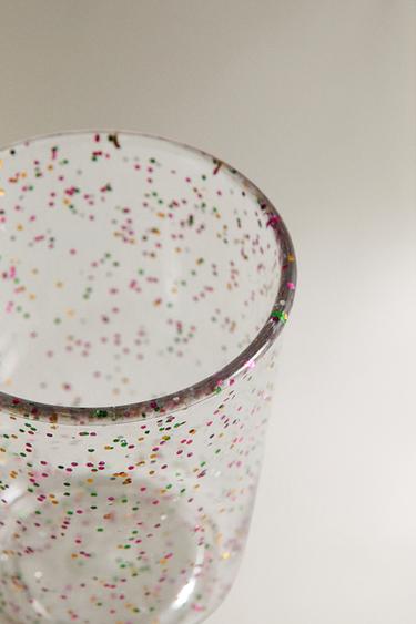 KIDS' TRITAN™ GLITTER TUMBLER - Transparent by Zara - Image 2
