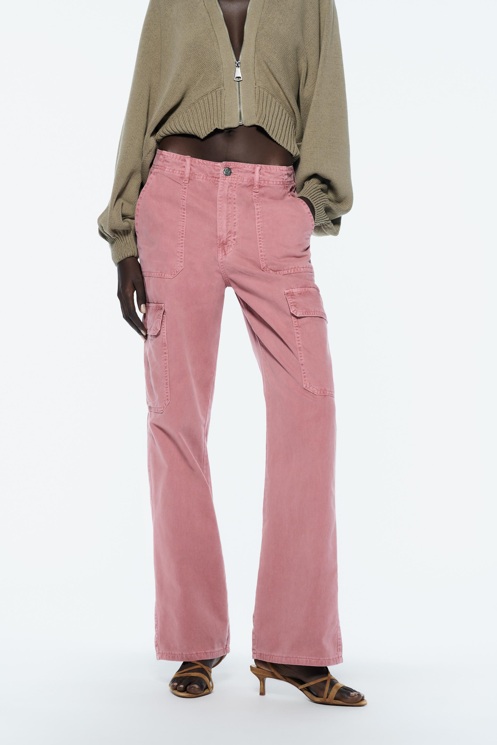 Pink wide leg pants, ERRE, Made in South Africa