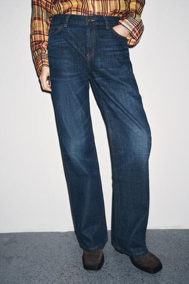 JEAN ZW COLLECTION BOOTCUT TAILLE BASSE - Bleu de Zara - Image 4