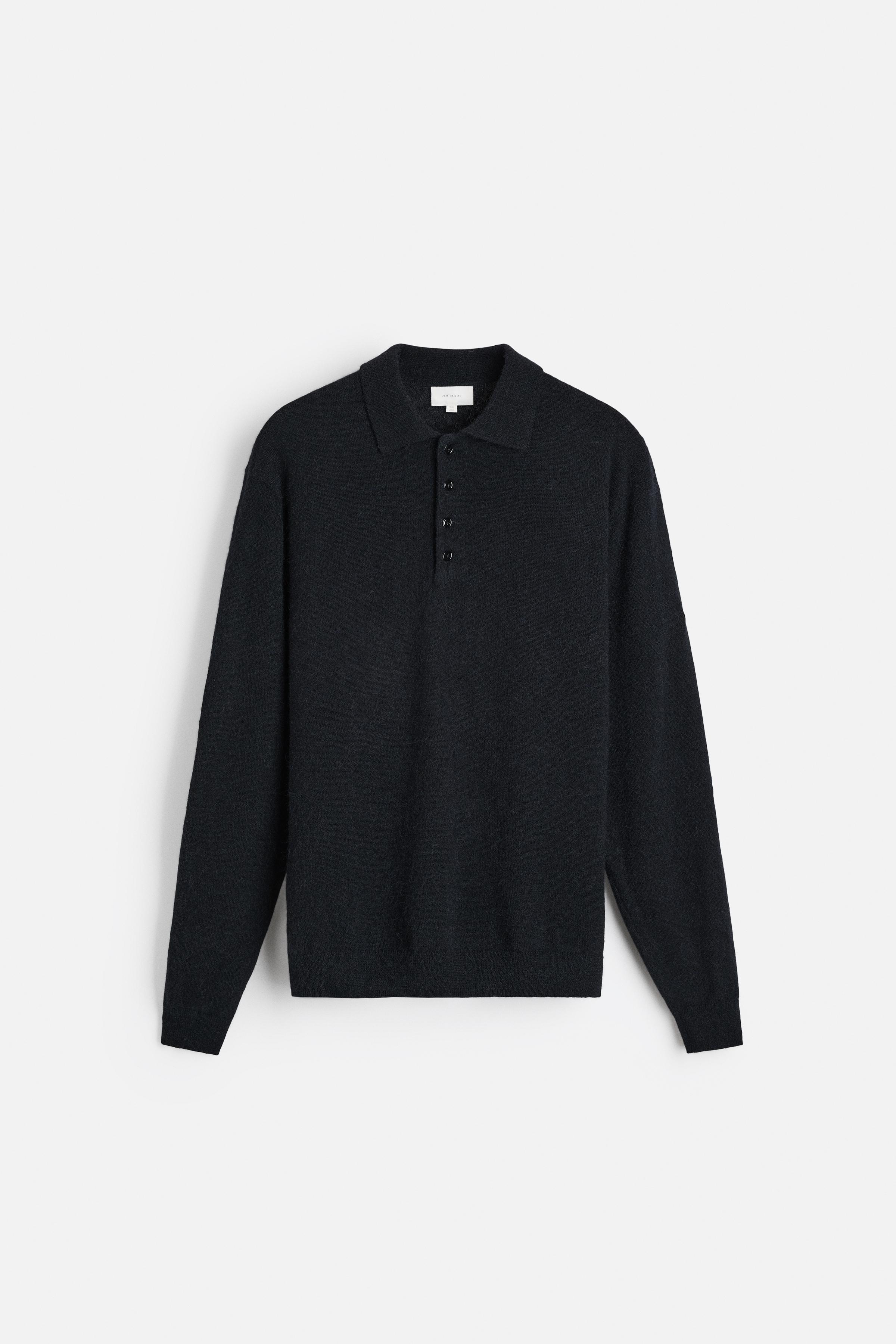 Polo shirt zara man sale