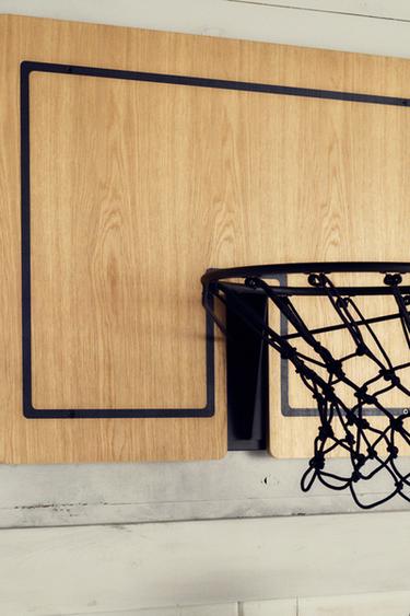 WOODEN WALL BASKETBALL HOOP - Brown by Zara - Image 8
