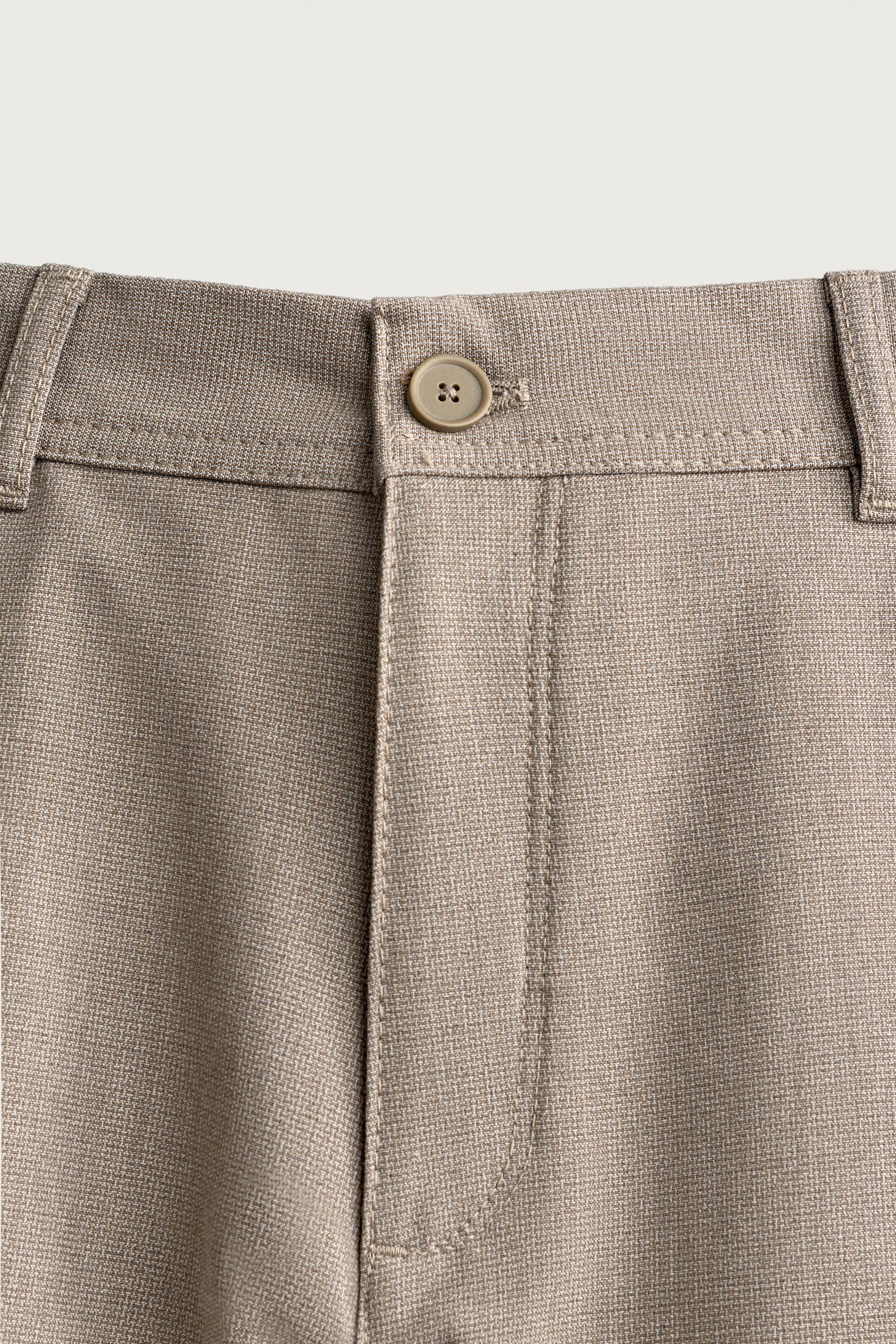 COMFORT STRUCTURED CHINO PANTS