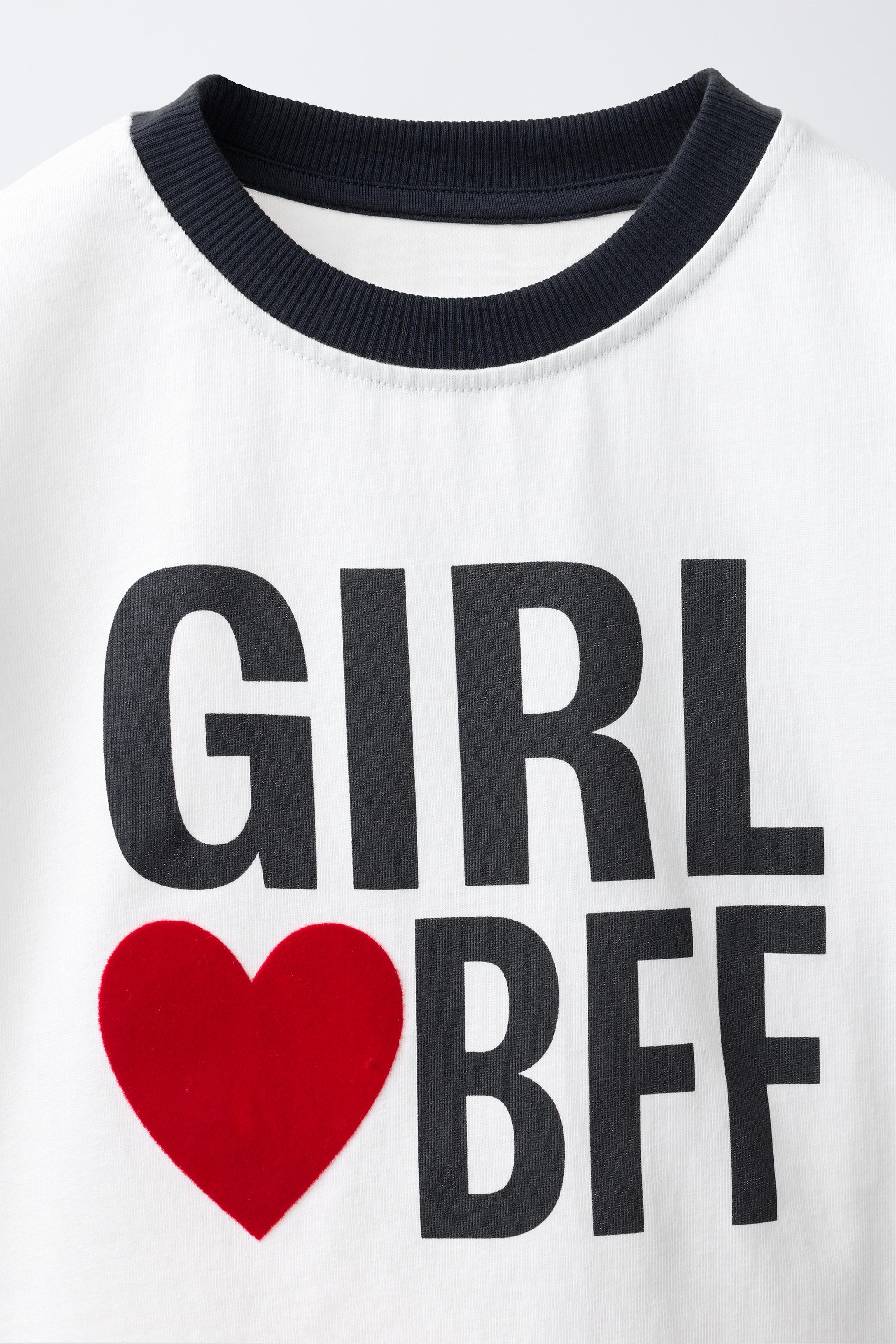 TEXT PRINT T-SHIRT - White | ZARA United States