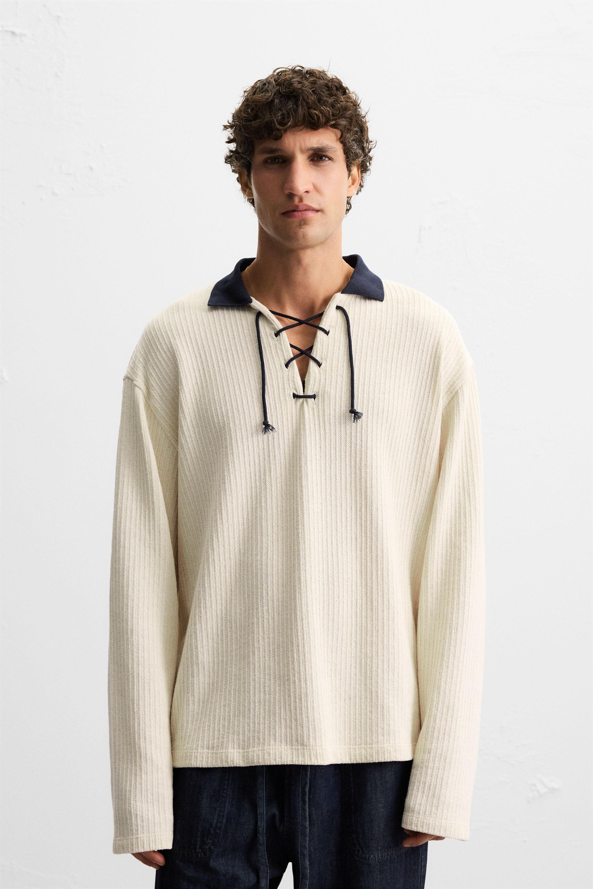 スペイン発送 ZARA コンビプリントスウェットシャツ カジュアル スペイン発 ZARA コンビプリントスウェットシャツ カジュアル