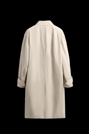 REGULAR FIT TRENCH COAT - Beige by Zara