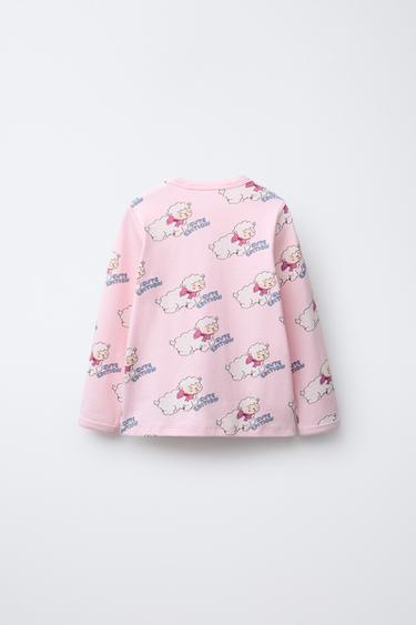 2-6 YEARS/ LAMB PRINT PYJAMAS - Pink by Zara - Image 2