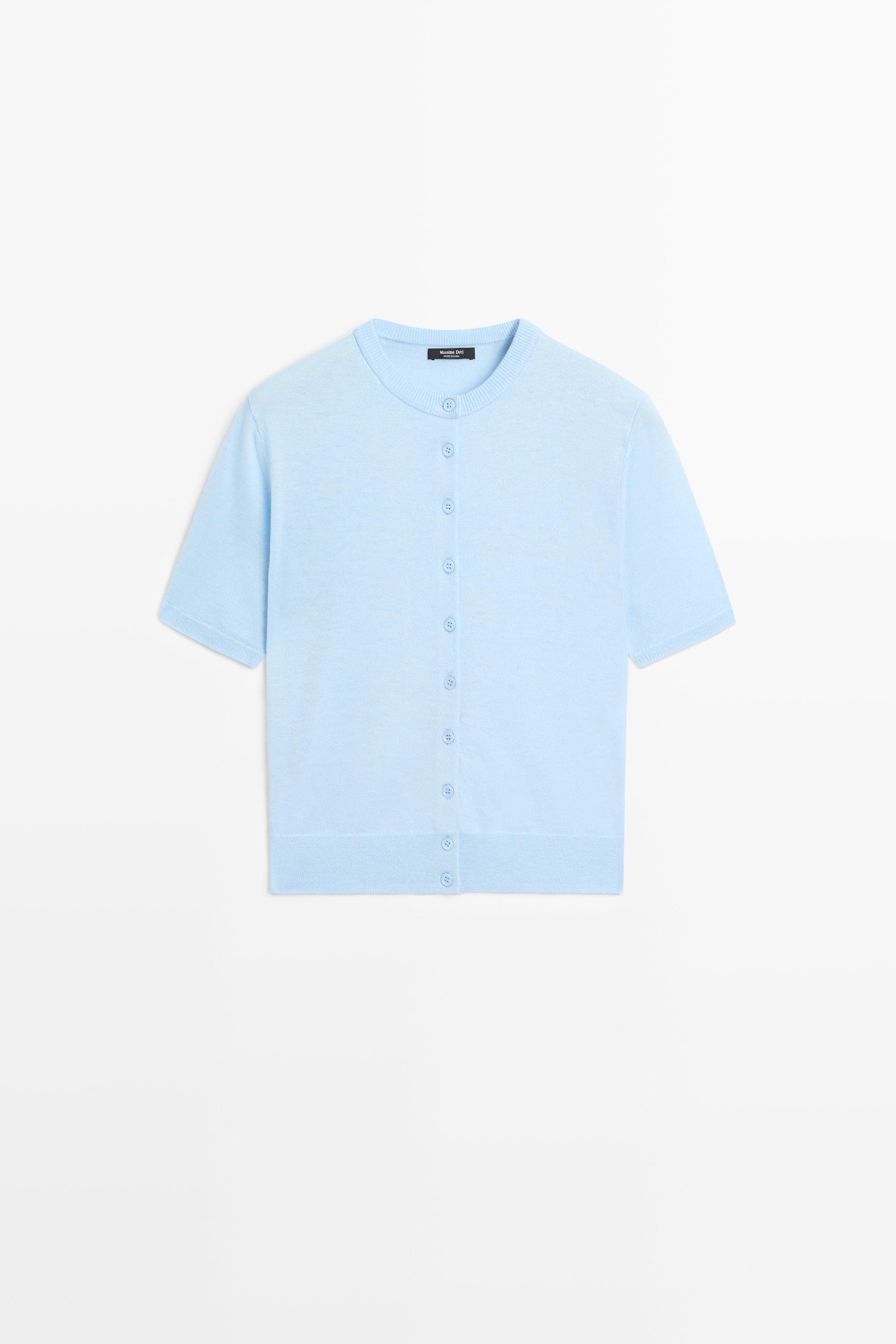 Cardigan manches courtes