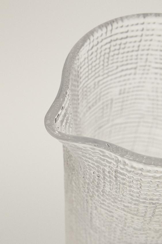 PICHET VERRE RELIEF - Transparent de Zara - Image 1