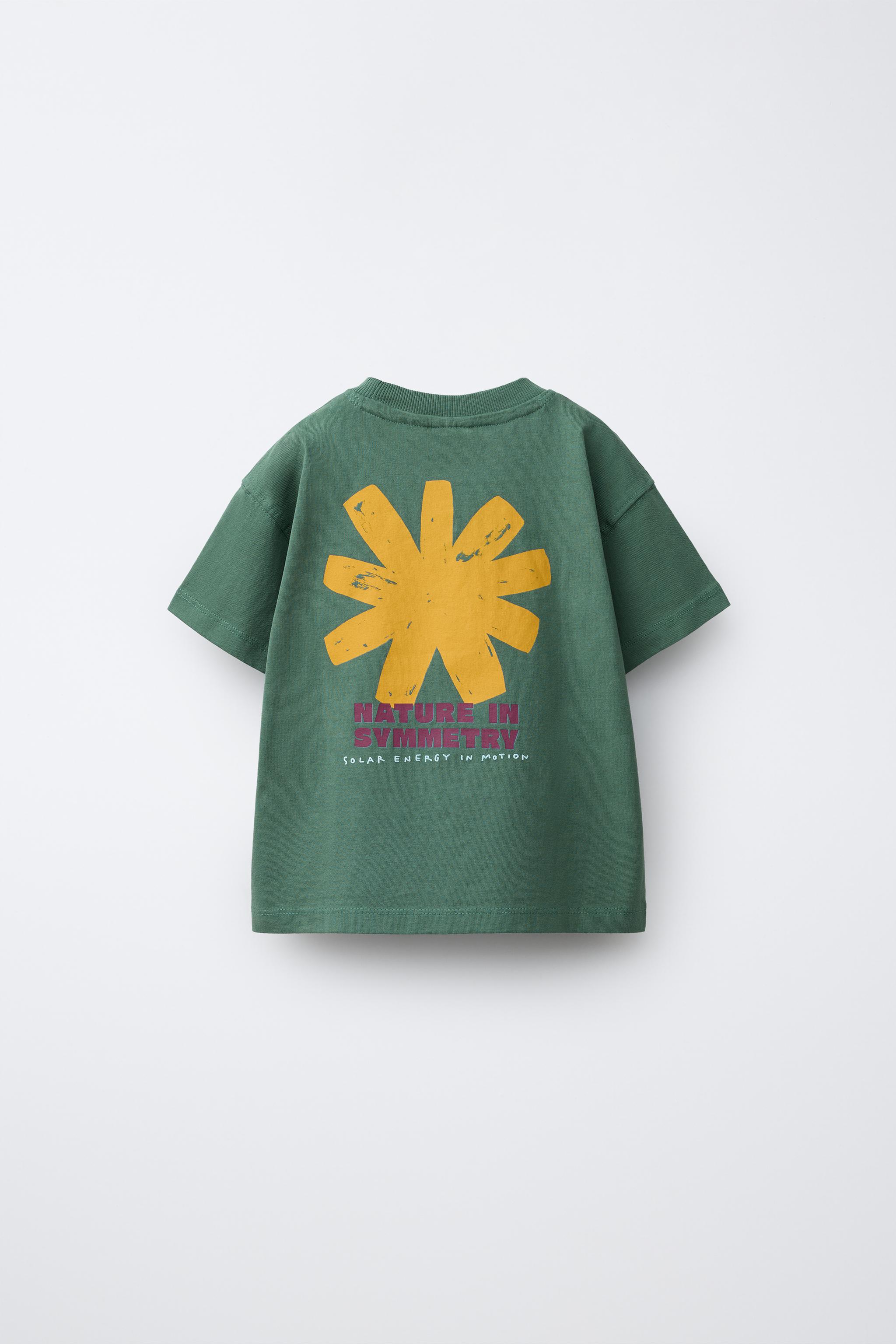 GARMENT DYE PRINTED T-SHIRT
