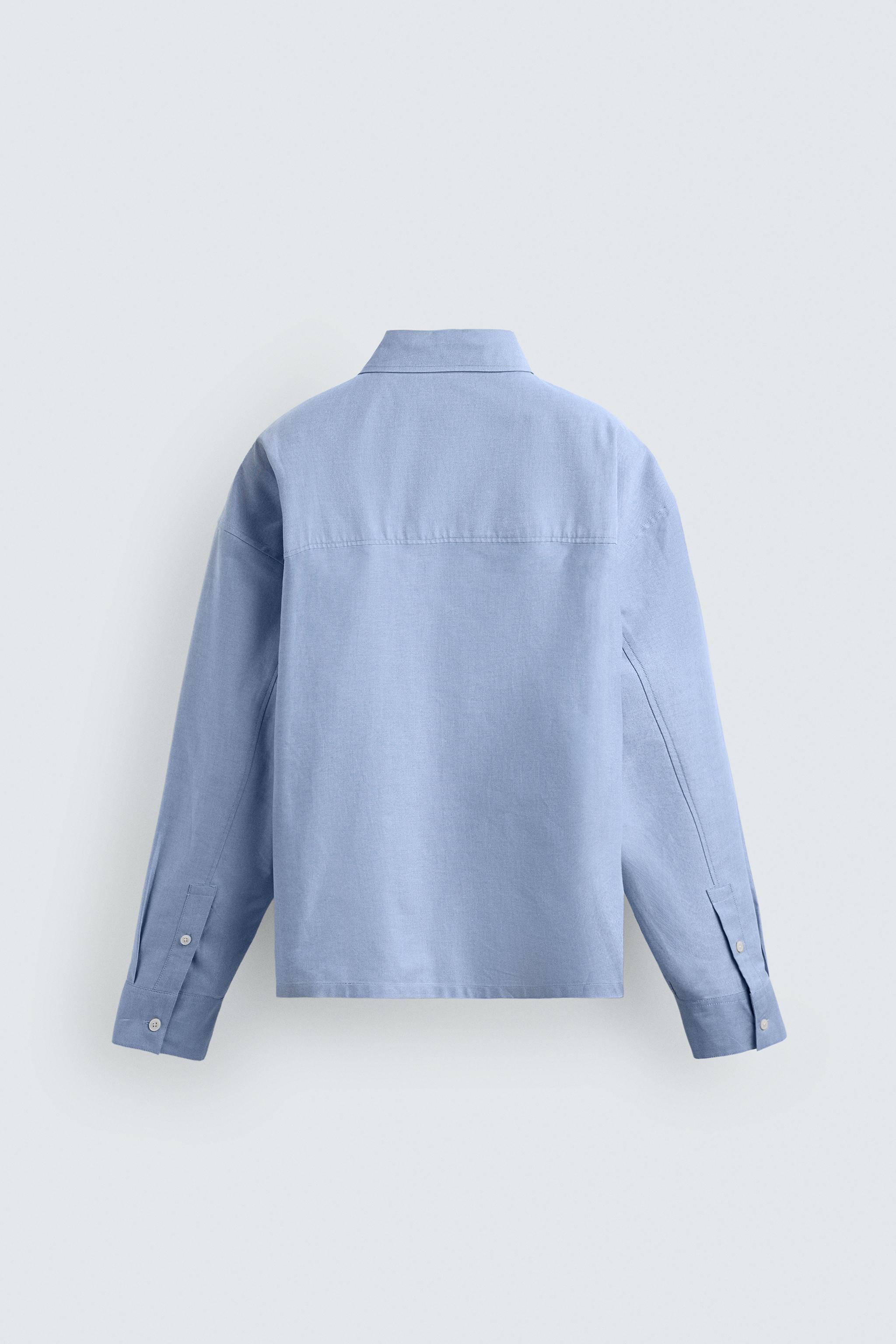 CHEMISE OXFORD COUPE BOXY